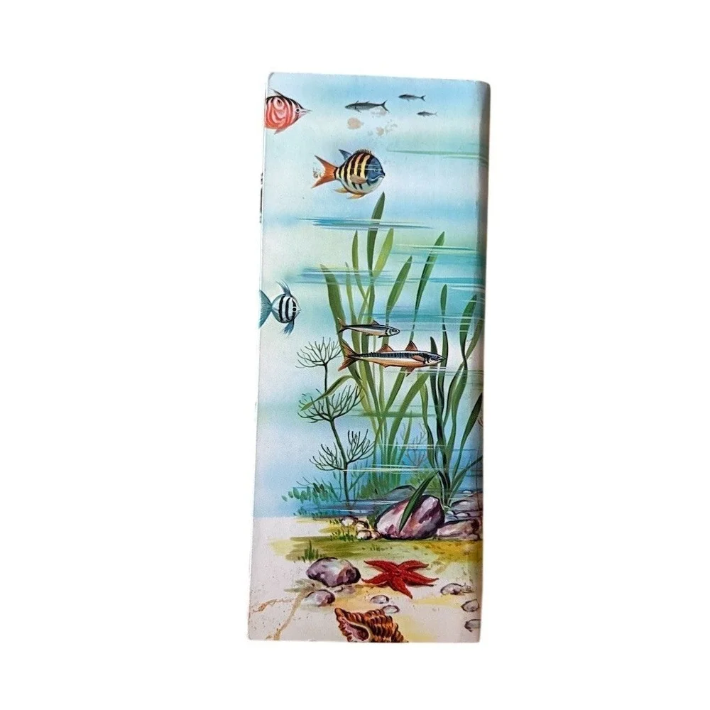 Vintage Florida Underwater Sea Life‎ Instamatic Photo Album Mini Wallet